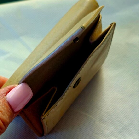 Two Balenciaga Blush Papier Mini + Tan mini mini Papier Leather Wallets - Picture 10 of 11